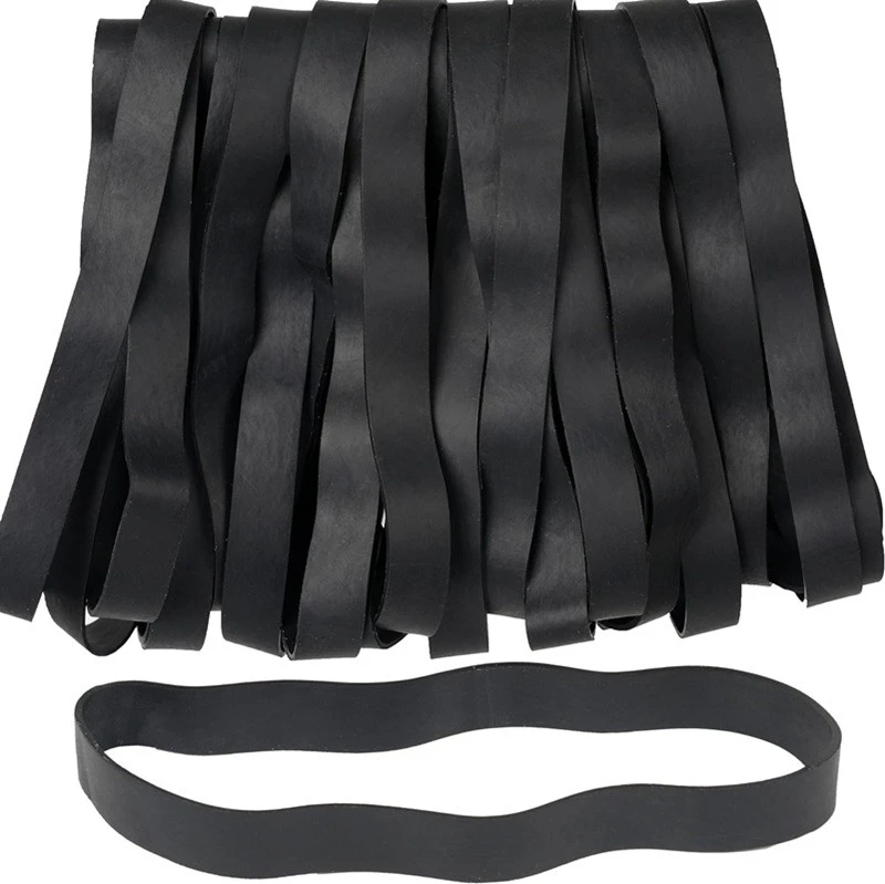 Industrial Black Elastic Straps