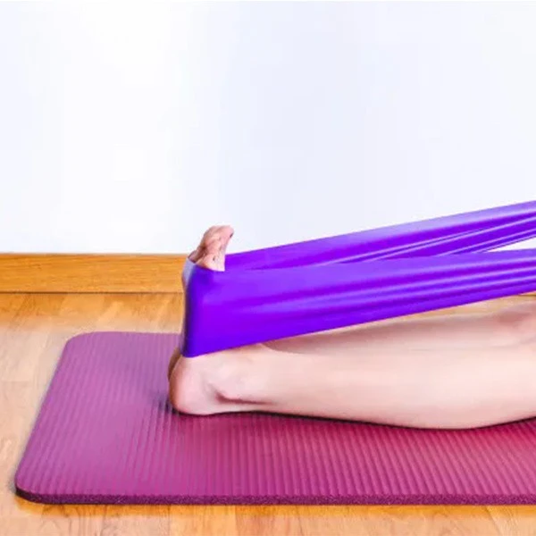 purple fitness rubber band