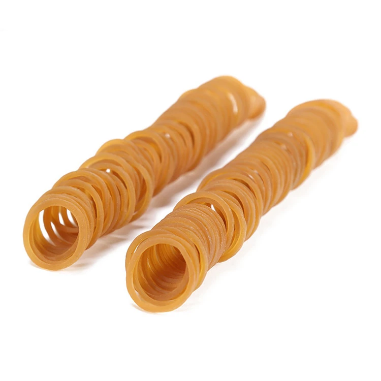 Pequenos faixas de borracha