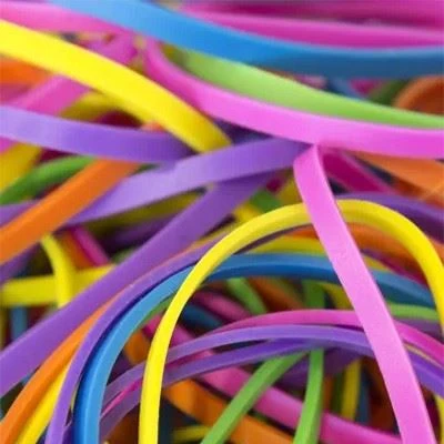 Non-toxic neon colored rubber bands safe for children Non-toxic neon colored rubber bands safe for children