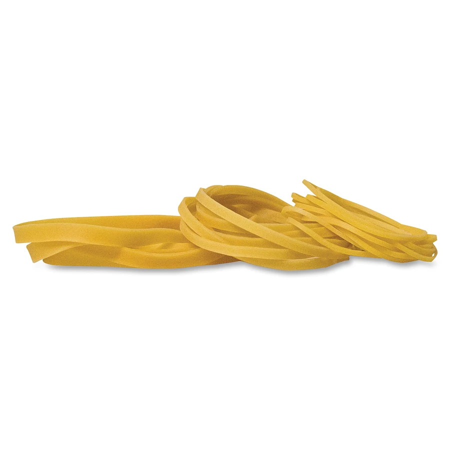 Bandos de borracha de ouro pálidos de crepe