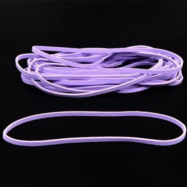 Heavy-duty purple pallet rubber bands for logistics
