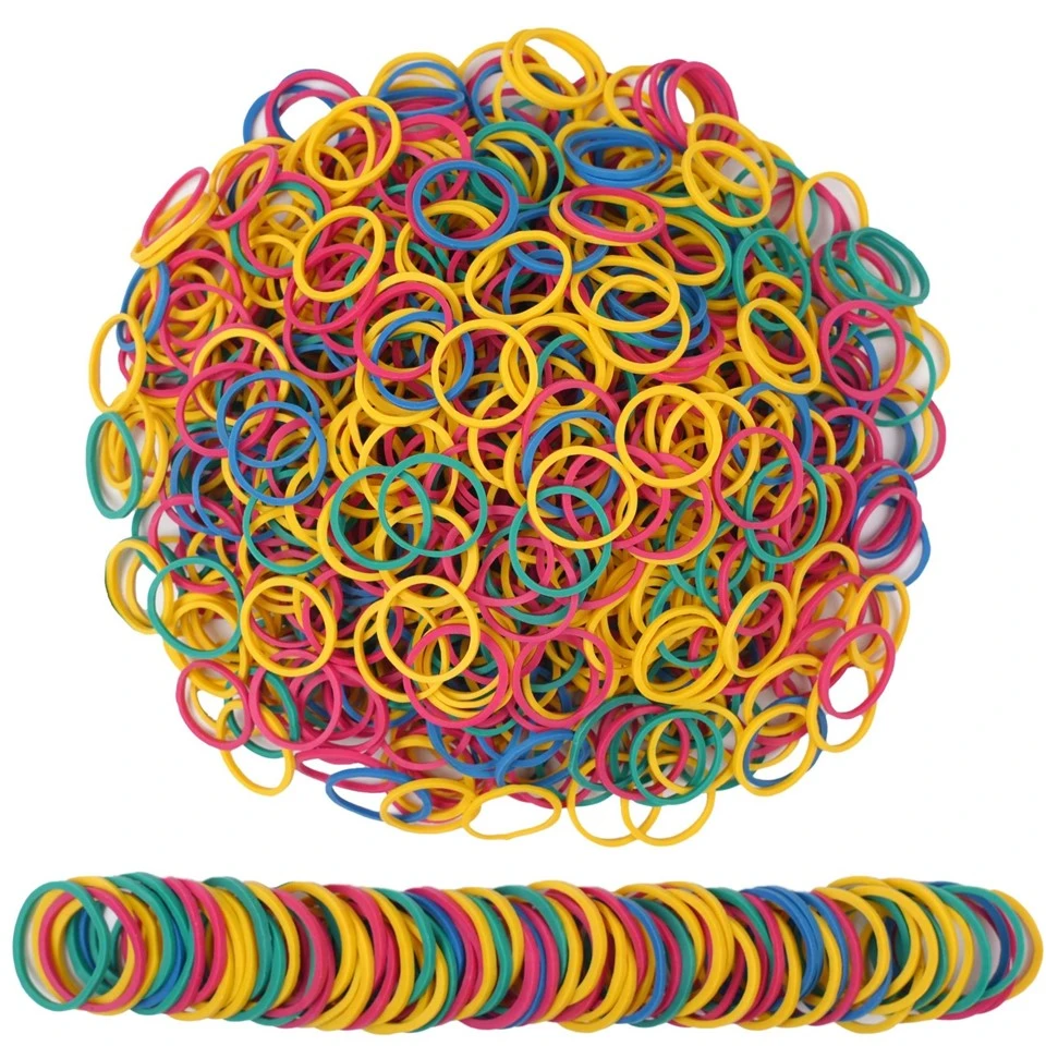 Small round colored rubber band
