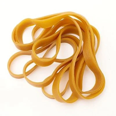 Standard size rubber bands for packaging