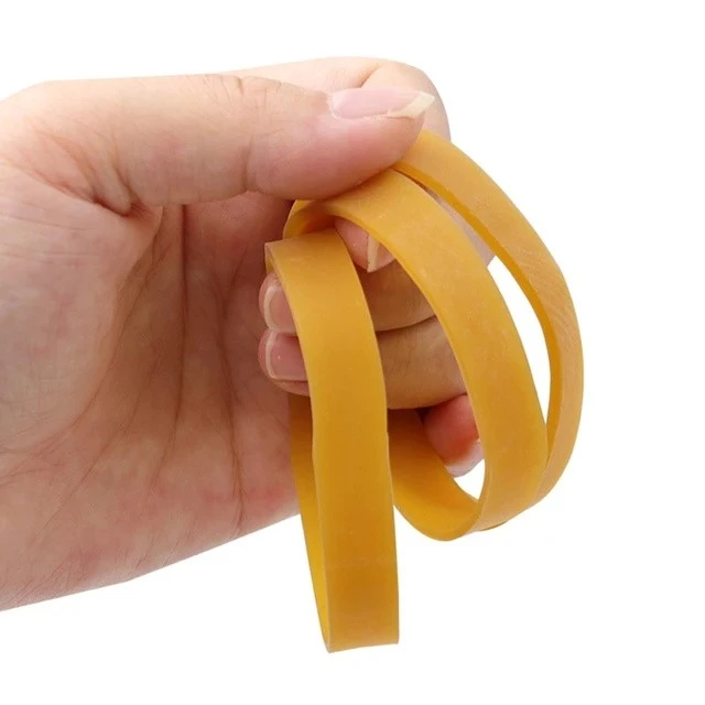 custom extra-wide rubber bands