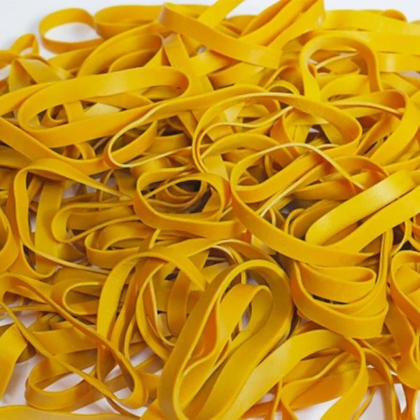 Reusable strong yellow rubber bands for daily use Reusable strong yellow rubber bands for daily use